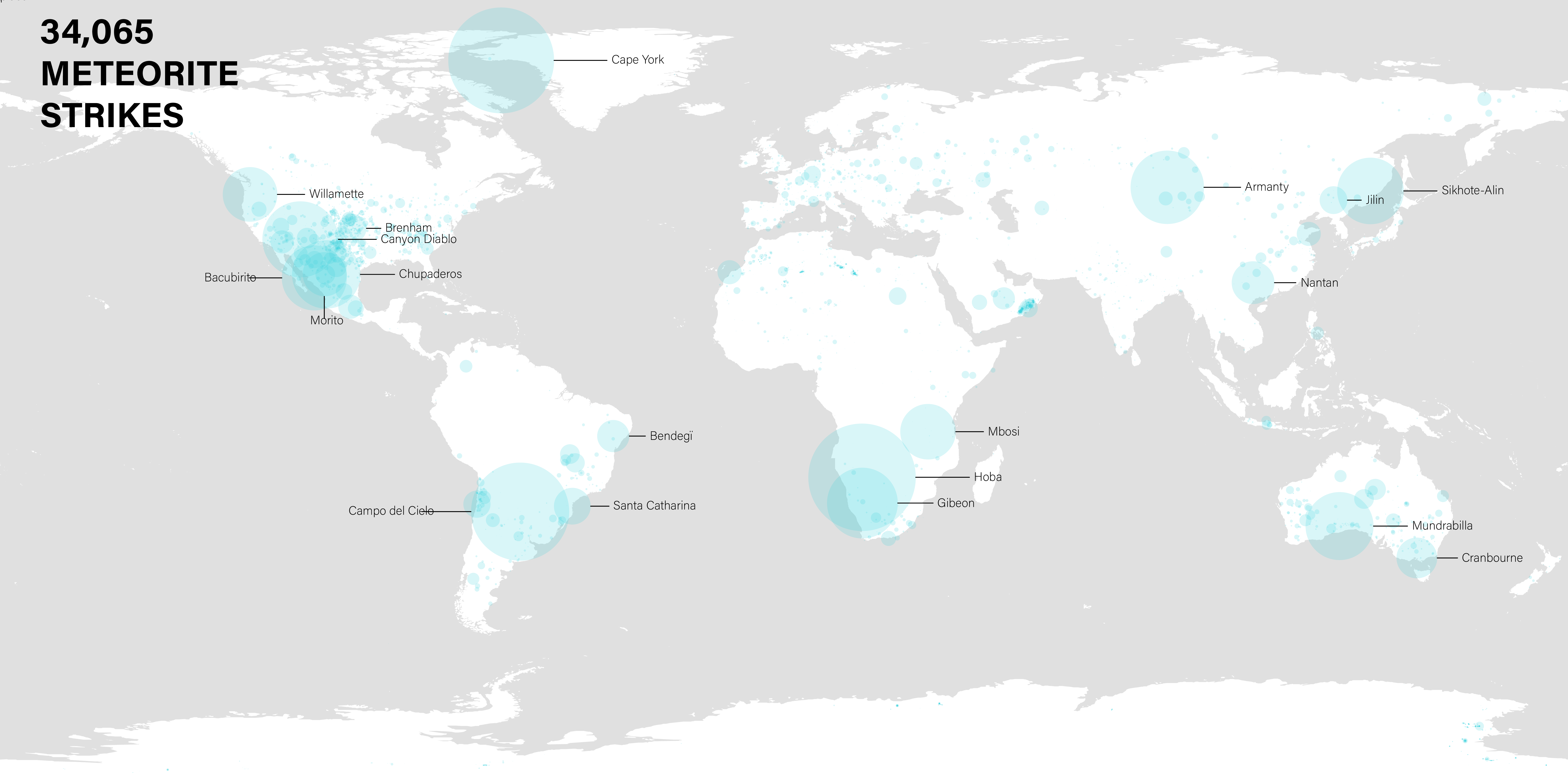 First draft of Meteor graphic using processing!